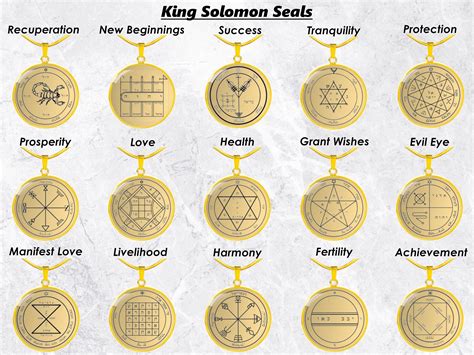 solomon seals test|solomon's seal color.